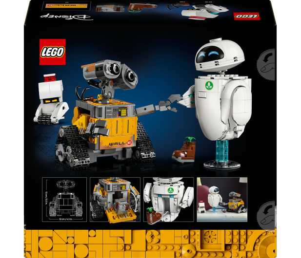 LEGO Disney 43279 WALL-E i Ewa - 1331751 - zdjęcie 10
